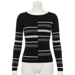 NEW STEVE MADDEN joanne sweater in black multi